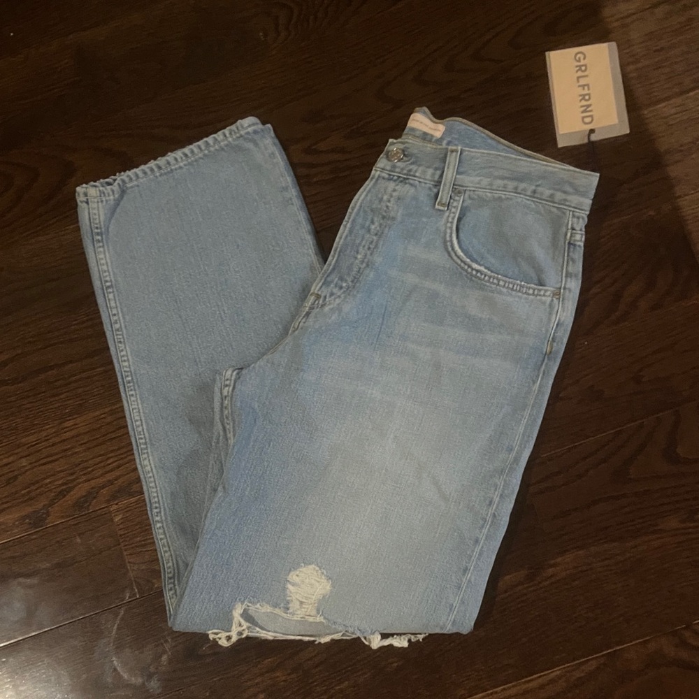 GRLFRND Low rise Boyfriend Size 29